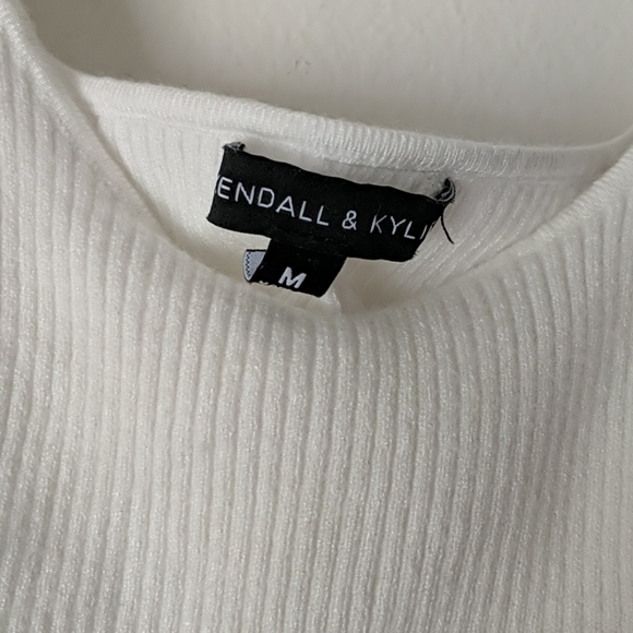 Kendall & Kylie Crop Sweater Tank - Picture 3 of 3